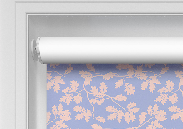 Oak Leaves, Periwinkle - Twist&Fit Roller Blind - Image 10